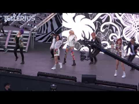 [FANCAM][121110] SBS K-Pop Super Concert Rehearsal: Talk, I'm the Best, I Love You - 2NE1