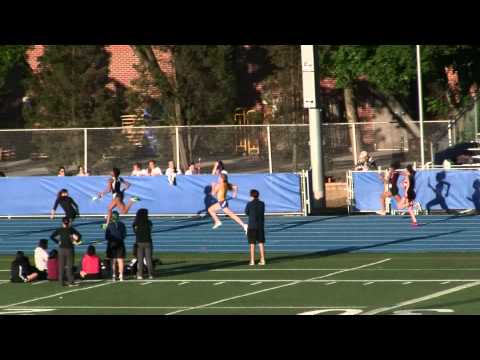 2012 IHSA 3A Girls Track LaGrange Sectional - 4x100m Relay Section 2 of 2