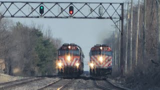 Trains On Metra's UP-NW Line FT. Train Races, Meets, Express Trains, And More - 3/20/26