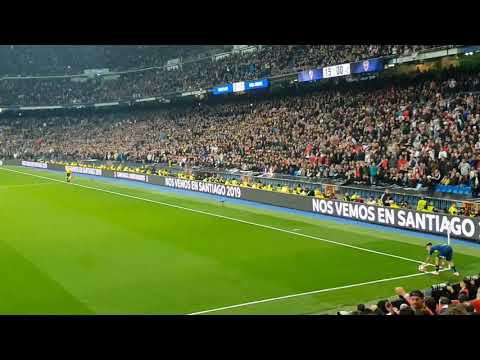 Gol de El Pity Martínez  RIVER 3 - 1 BOCA Final Libertadores 2018 Santiago Bernabéu