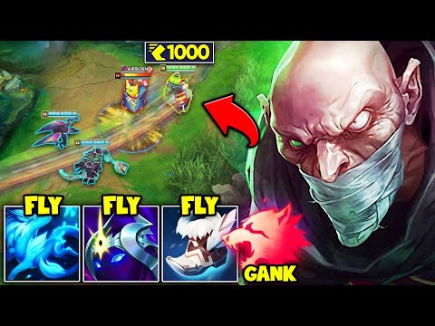 WAIT! YOU HAVE TO SEE THIS SINGED JUNGLE STRATEGY... (1000+ MOVE SPEED GANKS)