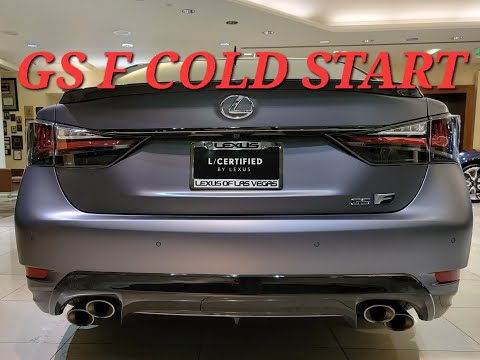 2019 Lexus GS F 10th Anniversary Edition Cold Start