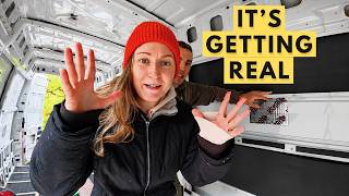The Build Just Got Real... We Insulated the Van