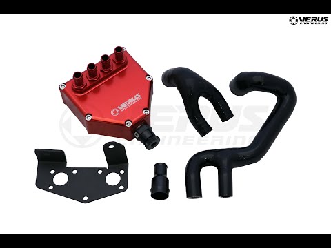 A90 Toyota Supra Air Oil Separator Install