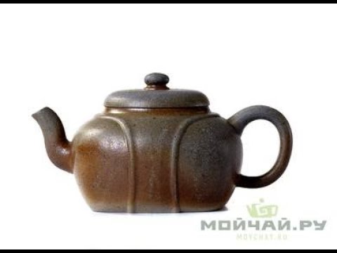 Teapot # 21659, yixing clay, wood firing, 170 ml.
