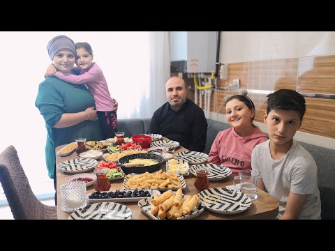 Kardeşimin Evinde Ailecek Kahvaltı keyfi