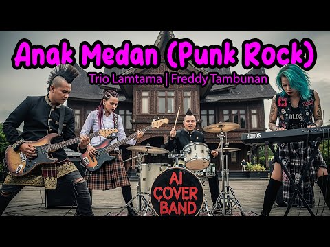 ANAK MEDAN - TRIO LAMTAMA (COVER PUNK ROCK)