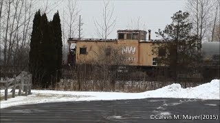 preview picture of video 'NS Switching w/ a Caboose Monroe, MI'