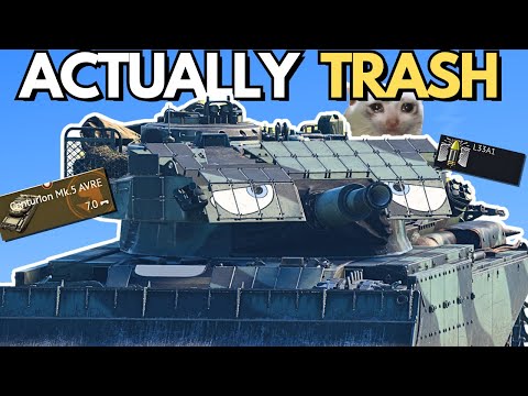 Britain's 🅱️ESH launcher Is Terrible - Centurion AVRE War Thunder