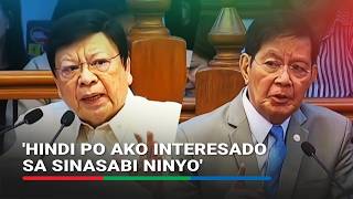 FULL | 'Medyo masakit na sa tainga': Lacson, Marcoleta nagsagutan sa Senado | ABS-CBN News