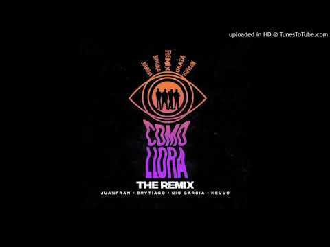 Como Llora (Remix ) - Juanfran , Brytiago , Nio Garcia & Kevvo ( Audio Oficial )