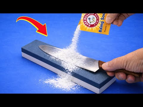 🔪 Blacksmith’s Secret! Sharpen Any Knife to Razor Sharp in 3 Minutes | Amazing Smart😱