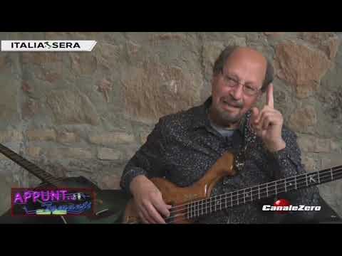 21 FEBBRAIO 2021 - DINO KAPPA BASSISTA E ARRANGIATORE ITALIANO A CANALE ZERO -