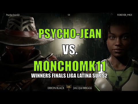 Psycho-Jean vs MonchoMK11 - Winners Finals - Liga Latina Sur Semana 2 - MK11