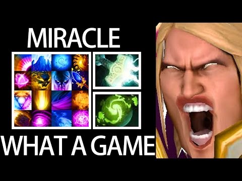 What A Game! Can't Breath Miracle Dota Top MMR Invoker