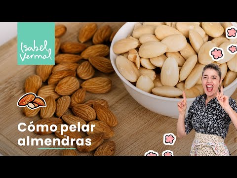Cómo pelar y tostar almendras