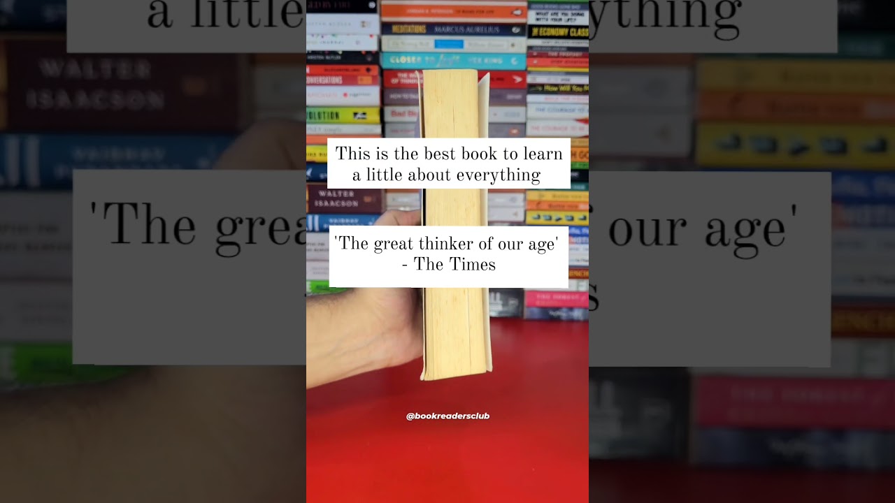 The best book to learn a little about everything | Current Affairs | 21 lessons for the 21st century