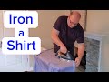 How To Iron A Shirt