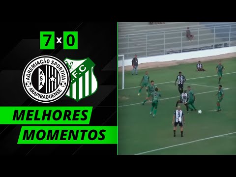 Chuva de gols do ASA contra o Miguelense pela Copa Alagoas - ASA 7 x 0 Miguelense