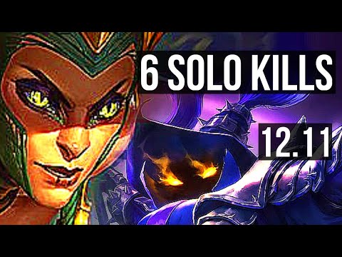 CASSIO vs VEIGAR (MID) | 6 solo kills, Legendary, 500+ games | EUW Diamond | 12.11