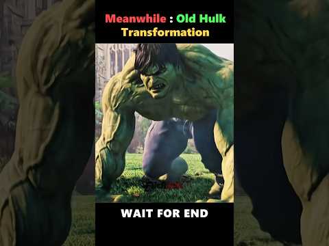 Red Hulk vs Old Hulk 🔥Transformation #shorts #hulk #marvel