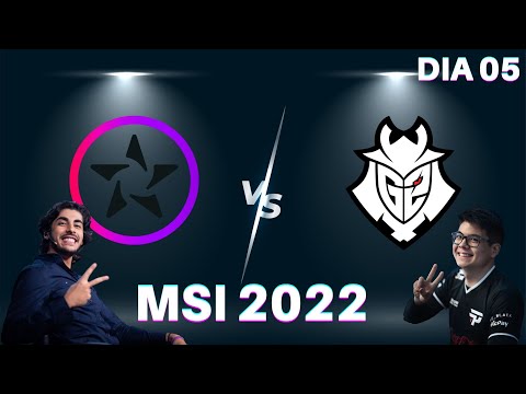 ORDER VS G2 - JOGO 02 DIA 05 - Baianalista com Brucer -  MSI 2022