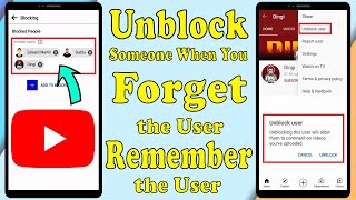 How to Unblock Someone on YouTube 2021 || Unban/Unhide YouTube User || 2 Methods