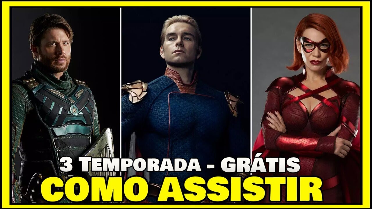COMO ASSISTIR THE BOYS 3 TEMPORADA GRATIS DUBLADO COMPLETO (Celular, Smart TV e PC)