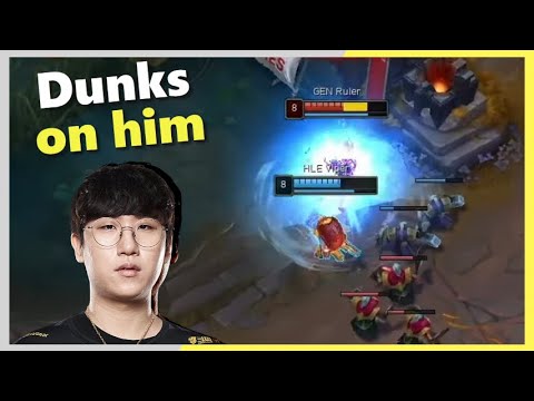 Ruler shows Viper who's Boss in the LCK