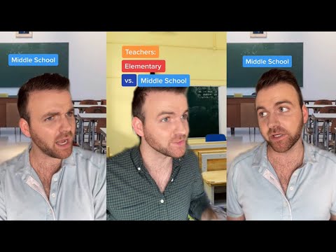 Teachers: Elementary vs. Middle School | TikTok Compilation (Parts 1-10) | scott.frenzel