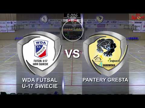 Stalex Liga 16, Wda Futsal U-17 Świecie – Pantery/Gresta , godz. 13:00 15-01-2023