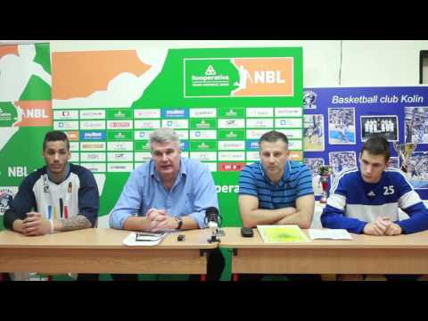 Tisková konference BC Geosan Kolín - MMCITÉ 11.11.2015