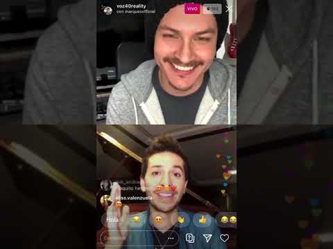 Marques cantando como Julio Jaramillo con Pedro Calvo