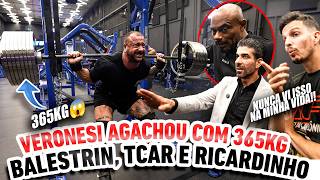 BALESTRIN FICOU CHOCADO - ELE AGACHOU COM 365 KG, COM TCAR E RICARDINHO ACF !!!