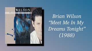Brian Wilson (Beach Boys) - Meet Me In My Dreams Tonight (1988)