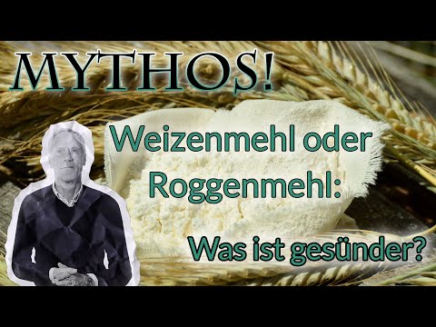 Wheat flour or rye flour: Which is healthier?