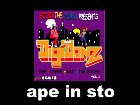 APE IN STO by  STOZO THE CLOWN Presents The DigiDonz
