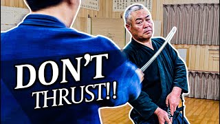 "Thrusting is Stronger Than Swinging!!" ...THINK AGAIN!!