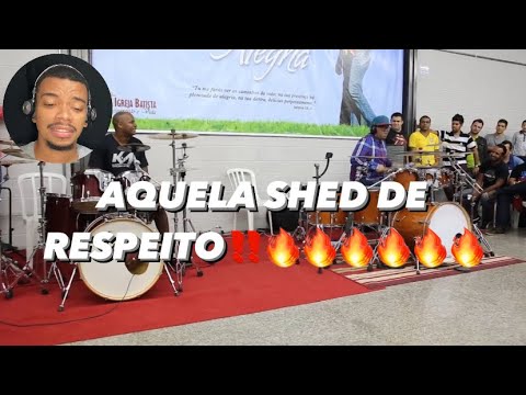 Reagindo ao Cleverson Silva e Josivaldo Santos - Drum Shed / Gabriel Teixeira