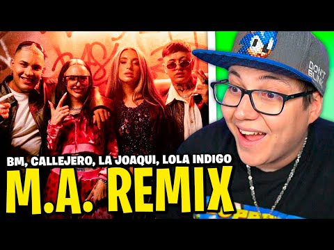 BOFFE REACCIONA a "M.A REMIX" - BM, CALLEJERO FINO, LA JOAQUI, LOLA ÍNDIGO