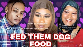 BBW CULT LEADER ANGELA FEEDS WILLING GROWN WOMEN DOG FOOD FOR CLOUT.