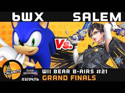WBB #21 | Circa 6WX (Sonic) vs CT Salem (Bayonetta) - Grand Finals - Smash 4 Wii U