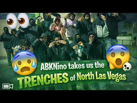 ABKNino takes us to the most DANGEROUS hood in North Las Vegas | The Rose Gardens