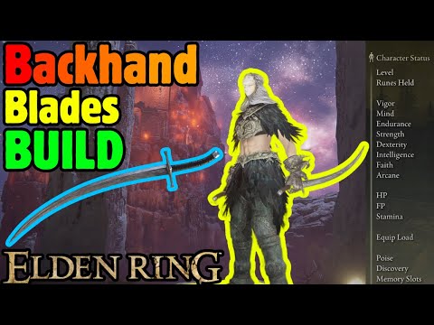 Elden Ring Backhand Blades LEVEL 200 BLEED Build