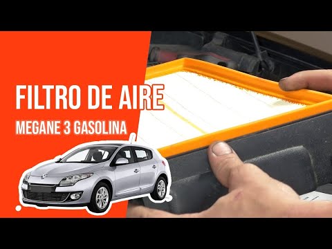 How to change the air filter Renault Megane 3 ? ¿Cómo cambiar el filtro de aire? #Renault #Megane #3