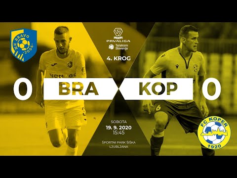 4.krog: Bravo - Koper 0:0 ; Prva liga Telekom Slovenije 2020/2021