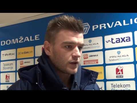 Slobodan Vuk po tekmi Domžale - Triglav Kranj 4:1
