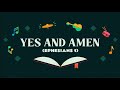 Yes And Amen Ephesians 1