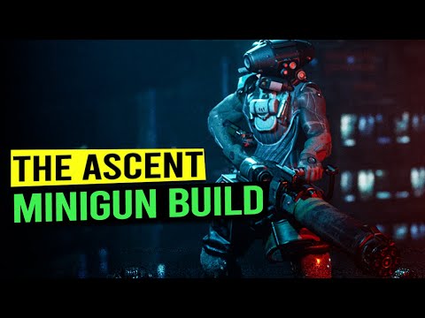 BARRELS OF FUN Minigun Build - THE ASCENT