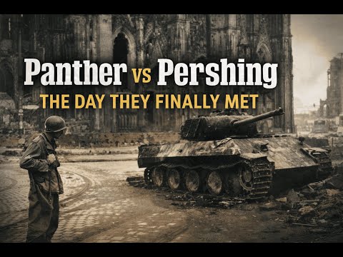 The Day German Panthers Met the M26 Pershing